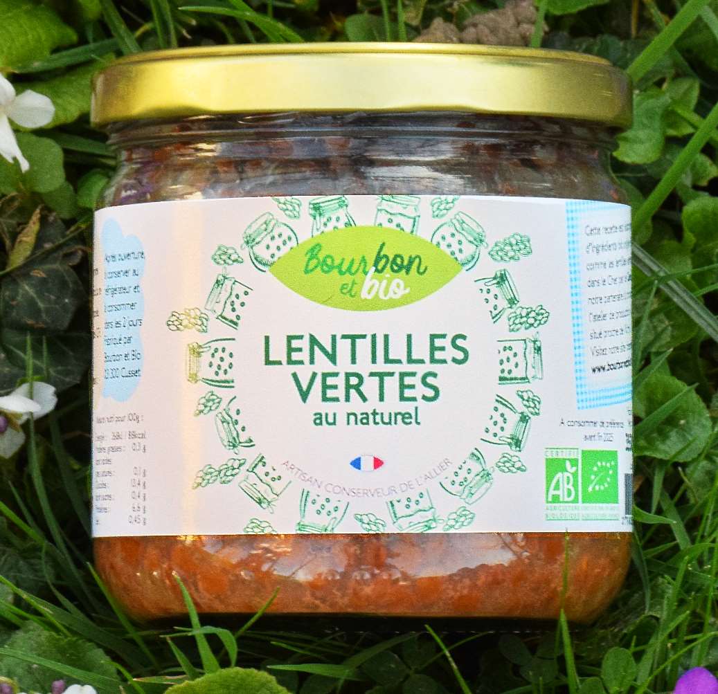 Lentilles Vertes Bio